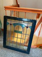 Glas in lood 60 bij 50, Doe-het-zelf en Verbouw, Glas en Ramen, Minder dan 80 cm, Ophalen of Verzenden, Zo goed als nieuw, Minder dan 80 cm