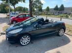 Peugeot 207 1.6 16V CC 110KW 2008 Zwart, Auto's, Peugeot, 74 €/maand, 4 cilinders, Cabriolet, 4 stoelen