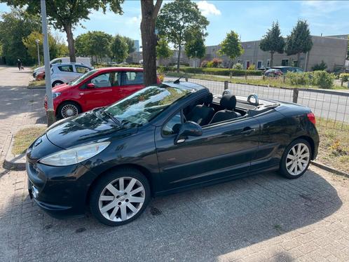 Peugeot 207 1.6 16V CC 110KW 2008 Zwart, Auto's, Peugeot, Particulier, Benzine, D, Cabriolet, Handgeschakeld, Geïmporteerd, Zwart