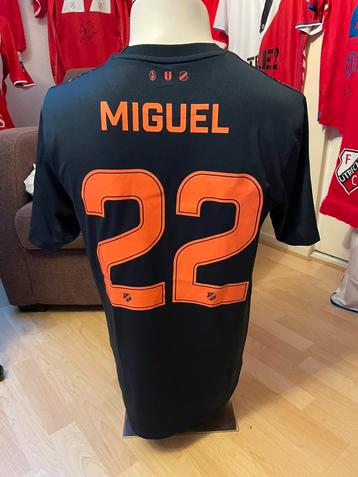 FC Utrecht Miguel pro versie spelersshirt match issued beschikbaar voor biedingen