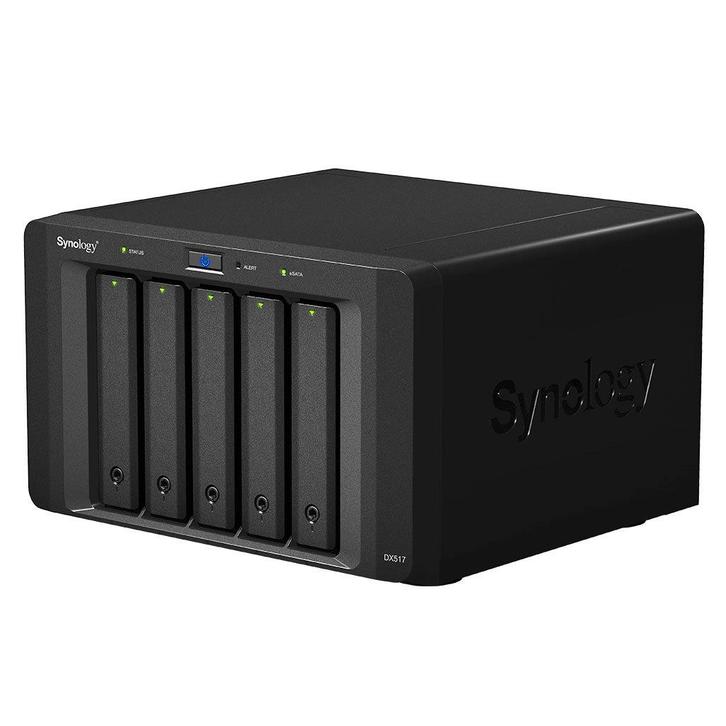 Synology DiskStation DX517 5-Bay SATA NAS Expansion Unit, Computers en Software, NAS, Zo goed als nieuw, Ophalen of Verzenden