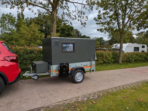 Kampeer aanhanger temared eco 750kg., Auto diversen, Aanhangers en Bagagewagens, Zo goed als nieuw, Ophalen