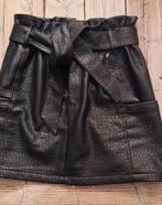 Colourful rebel rok nikkie josh v leer look iro pinko, Maat 38/40 (M), Zwart, Ophalen of Verzenden, Zo goed als nieuw