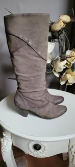 Laars van Mjus, Kleding | Dames, Schoenen, Hoge laarzen, Bruin, Ophalen of Verzenden, Zo goed als nieuw