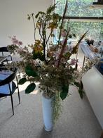 Vaas met kunstbloemen 150 cm hoog, Ophalen, Gebruikt, Binnen