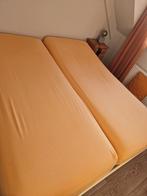 2 Bella Donna hoeslakens, Huis en Inrichting, Ophalen, Gebruikt, Eenpersoons, Wit