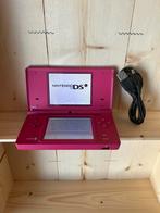 Roze Nintendo DSi met oplaadkabel, Spelcomputers en Games, Spelcomputers | Nintendo DS, Dsi, Roze, Zo goed als nieuw, Verzenden