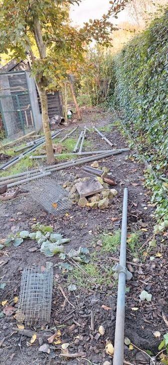 Steigerbuis.  dikke stalen beschikbaar voor biedingen