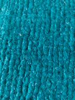 Wollen stof petrol geschikt voor rok of kussen 80x 1.50, 120 cm of meer, Nieuw, Ophalen of Verzenden, Katoen