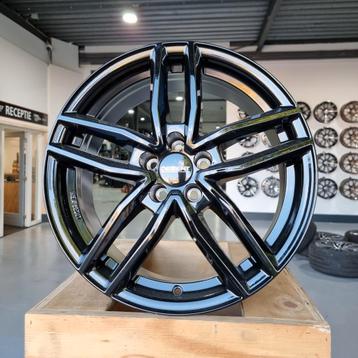 Nieuwe zwarte velgen 17" 5x100 AUDI A1 VW Polo Seat Ibiza beschikbaar voor biedingen