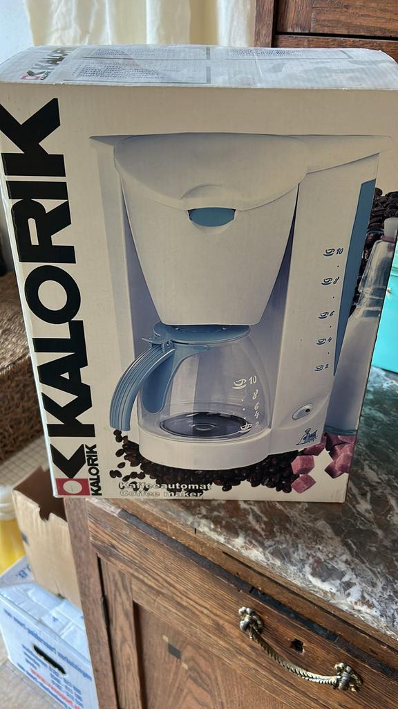 Kalorik Filterkoffiezetapparaat - nieuw!, Witgoed en Apparatuur, Koffiezetapparaten, Zo goed als nieuw, Gemalen koffie, Koffiemachine