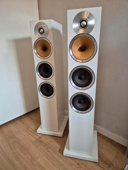 Bouwers & Wilkins CM8 (Satin White), Audio, Tv en Foto, Luidsprekers, Zo goed als nieuw, Ophalen