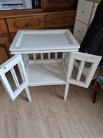 Theekastje te koop met dienblad erop, Ophalen of Verzenden, Gebruikt, 25 tot 50 cm, Rechthoekig