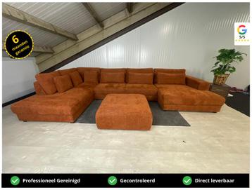 GRATIS LEVERING Goossens Teddystof U-bank 425x220x160 NIEUW beschikbaar voor biedingen
