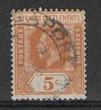 Maleisië (Straits Settlements) Michel 125 gestempeld, Postzegels en Munten, Postzegels | Azië, Ophalen of Verzenden, Gestempeld