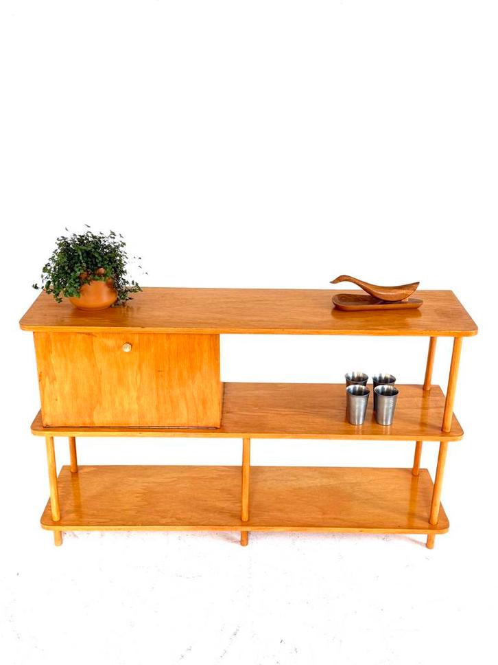 Design stokkenkast, Huis en Inrichting, Kasten | Wandmeubels, Zo goed als nieuw, Minder dan 100 cm, Minder dan 150 cm, 25 tot 50 cm