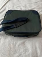 Nooit gebruikt , olijfgroen/ Blauw Laptoptas, Computers en Software, Laptoptassen, Ophalen of Verzenden, 17 inch of meer, Zo goed als nieuw