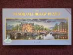 Avec puzzel - Amsterdam -  panorama - 1000 stukjes, Ophalen of Verzenden, Gebruikt