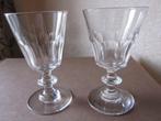 Twee Baccarat/ St Louis portoglazen model Caton - 19eeuw, Verzenden