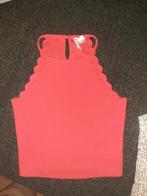 Mooi rood topje, Maat 38/40 (M), Ophalen of Verzenden, Zo goed als nieuw, Zonder mouw