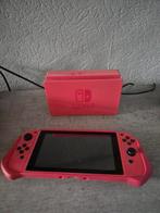 Nintendo Switch 1 Mario Red, Spelcomputers en Games, Spelcomputers | Nintendo Switch, Met games, Ophalen of Verzenden, Zo goed als nieuw