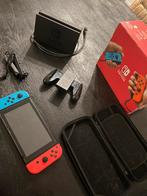 Nintendo switch, Spelcomputers en Games, Ophalen of Verzenden, Zo goed als nieuw, Met 2 controllers, Switch Original
