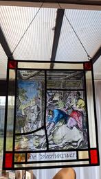 Raamhanger glas in lood, Ophalen