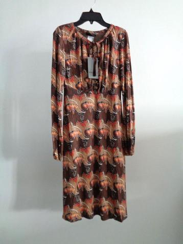 Jorando Italy designer jurk, wol en viscose IT42-NL36 Nieuw  beschikbaar voor biedingen