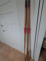 Roeispanen / peddels van hout, Ophalen, Gebruikt