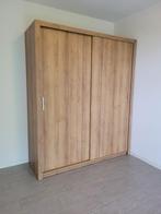 VOORRAAD Kledingkast Bobo 180 Eiken Incl. Inhoud MONTAGE 100, 200 cm of meer, Nieuw, Met hangruimte, Ophalen of Verzenden