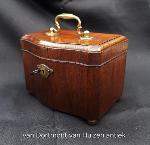 Theekistje 19e eeuw., Antiek en Kunst, Antiek | Overige Antiek, Ophalen