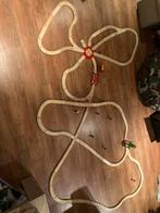 Uitgebreide Houten Treinbaan met Accessoires, Kinderen en Baby's, Speelgoed | Houten speelgoed, Ophalen of Verzenden, Gebruikt