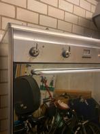 RVS SMEG 90CM BREED MET ELECTRISCHE OVEN, 60 cm of meer, Ophalen of Verzenden, Gas, Vrijstaand