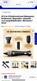 3-in-1 Föhnborstel Haarstyler, Ophalen of Verzenden, Nieuw, Haarverzorging