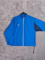 Vintage Nike Trainings Jas M Track Jacket Blauw Wit 90s, Blauw, Nike, Maat 56/58 (XL), Ophalen of Verzenden