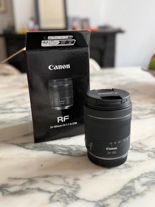 Canon RF24-105 F4-7.1 IS TSM, Audio, Tv en Foto, Fotografie | Lenzen en Objectieven, Nieuw, Zoom, Ophalen of Verzenden