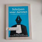 Schrijven voor juristen, Boeken, Studieboeken en Cursussen, Ophalen of Verzenden, Alpha, Gelezen, HBO