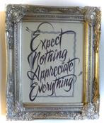 Handgeschilderd tekstbord / schilderij / mancave / sign, Huis en Inrichting, Ophalen of Verzenden, Nieuw