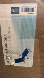 2 Deckchairs / ligstoel van teakhout, Ophalen of Verzenden, Nieuw, Teakhout