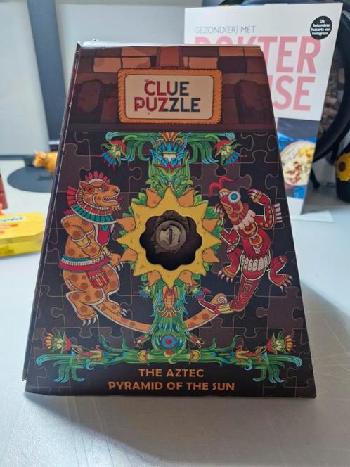 Clue puzzle the aztec pyramid of the sun, Hobby en Vrije tijd, Gezelschapsspellen | Bordspellen, Zo goed als nieuw, Ophalen