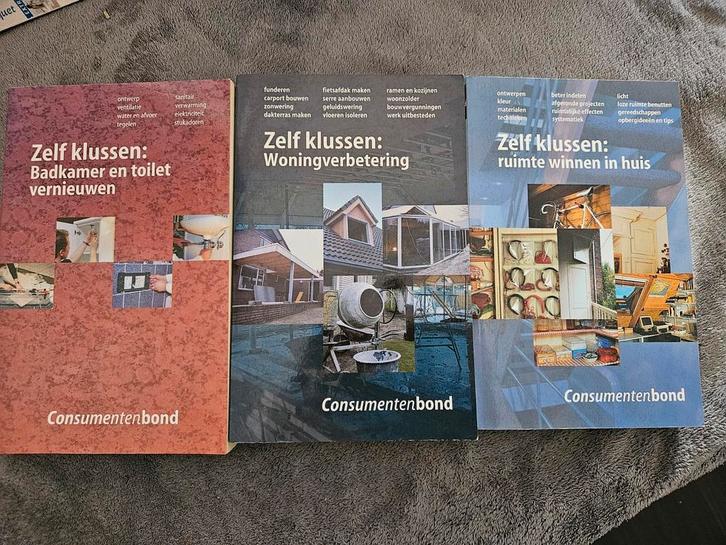 Zelf Klussen Boeken - Doe-het-zelf Gidsen, Boeken, Hobby en Vrije tijd, Gelezen, Overige onderwerpen, Ophalen of Verzenden