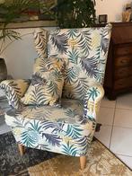 stoel en stoel met voetenbankje, Ophalen, Gebruikt, Twee, Overige kleuren