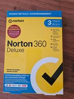 Norton 360 Deluxe 3 apparaten 12 maanden., Nieuw, Ophalen