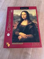Clementoni puzzel 1000 stukjes Da Vinci Mona Lisa, Hobby en Vrije tijd, Denksport en Puzzels, Ophalen of Verzenden, Zo goed als nieuw