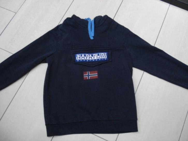 Napapijri sweater trui longsleeve S/M als Nieuw Calvin Klein, Kleding | Heren, Truien en Vesten, Zo goed als nieuw, Maat 48/50 (M)