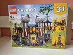 Lego, ridders, kasteel 3 in 1, Ophalen of Verzenden, Zo goed als nieuw, Complete set, Lego