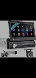1 din android autoradio met carplay en android auto, Auto diversen, Autoradio's, Ophalen of Verzenden, Zo goed als nieuw