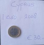 Cyprus 1 euro 2008, Postzegels en Munten, Munten | Europa | Euromunten, Ophalen, Cyprus, 2 euro