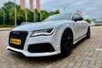 Audi A7 S7 4.0T QUATTRO WIT PANO SOFTCLOSE RS ZETELS, Auto's, Audi, Automaat, Stoelverwarming, 4 stoelen, Wit