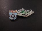 PEC Zwolle, voetbalstadion MAC³PARK , emaille pin, Verzamelen, Verzenden, Gebruikt, Overige onderwerpen